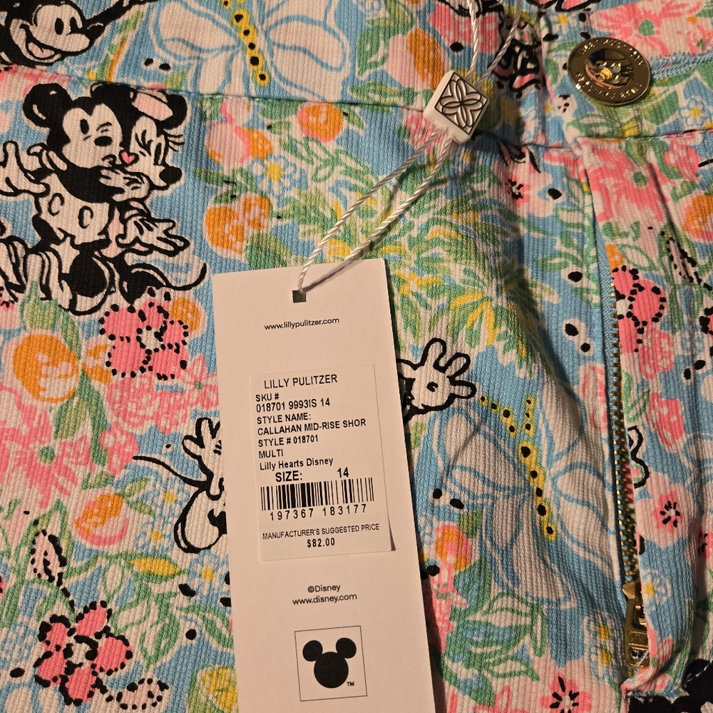 Lilly Pulitzer Callahan Mid-Rise Shorts - Picture 2 of 5